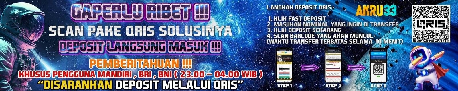 DEPOSIT QRIS SAJA